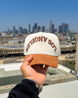 Cream Corduroy Snackback - Los Angeles