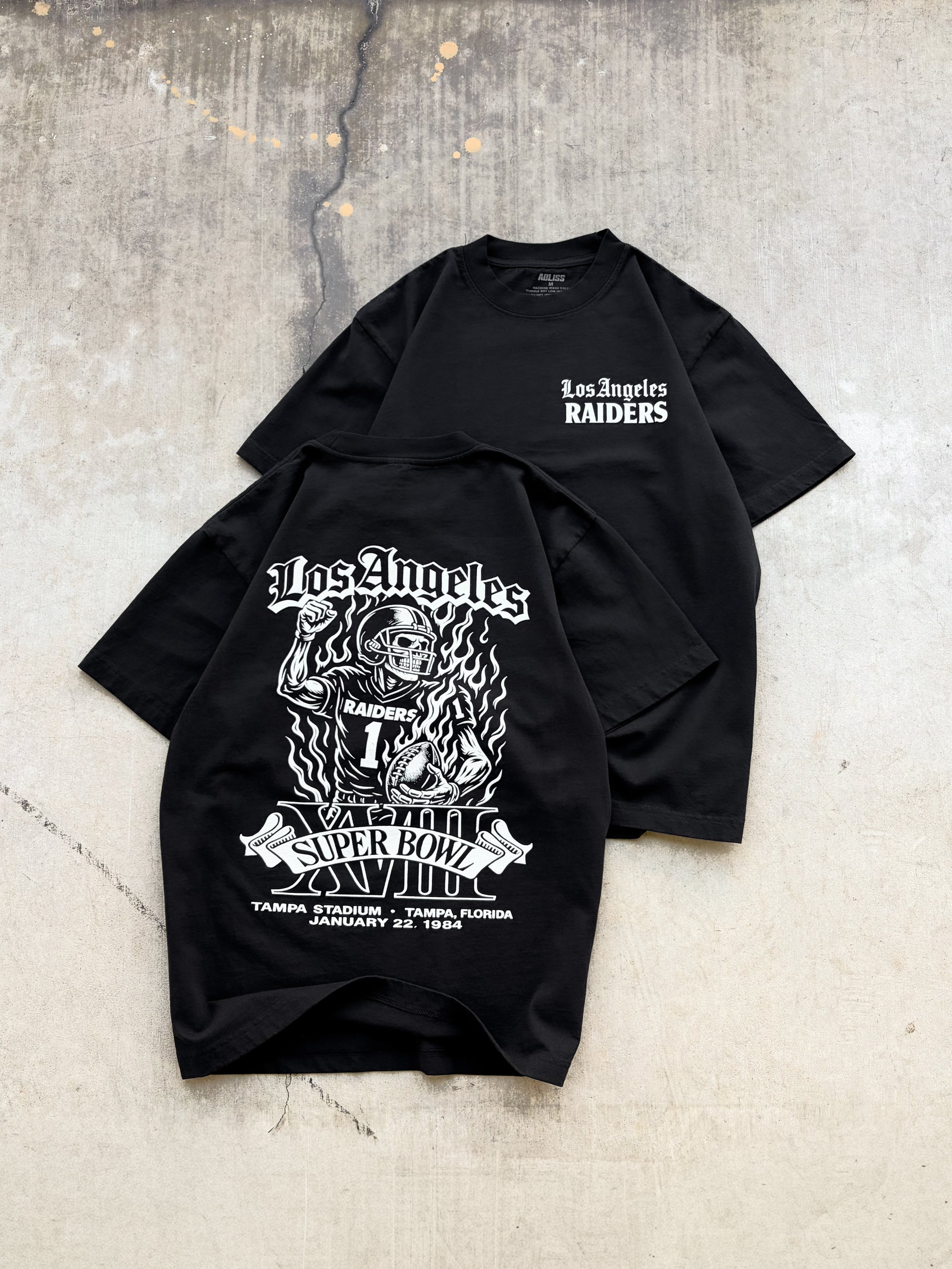 Black - 1984 LA Raiders Tee