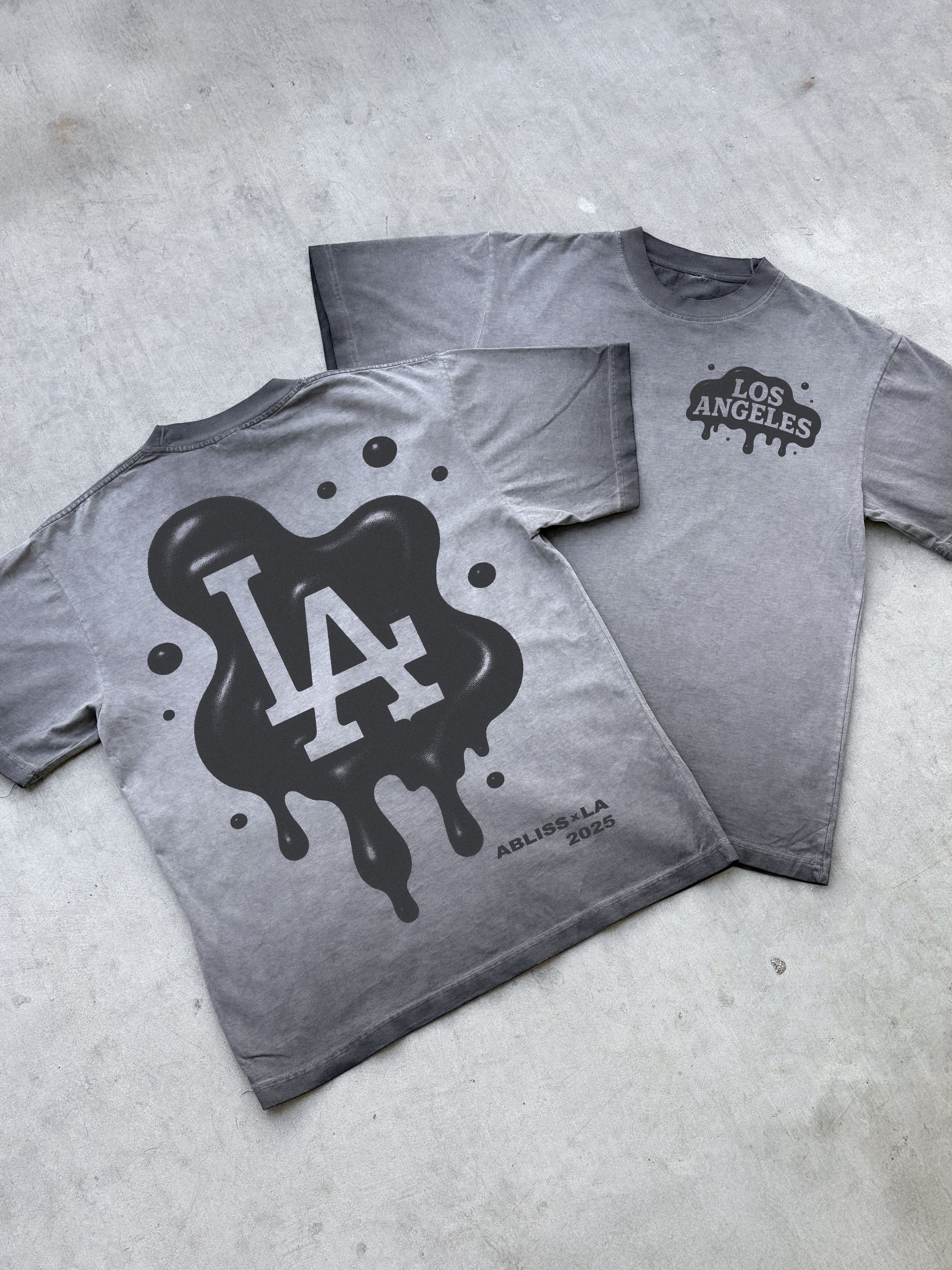 Washed Black - Blackout LA Tee – ABLISS