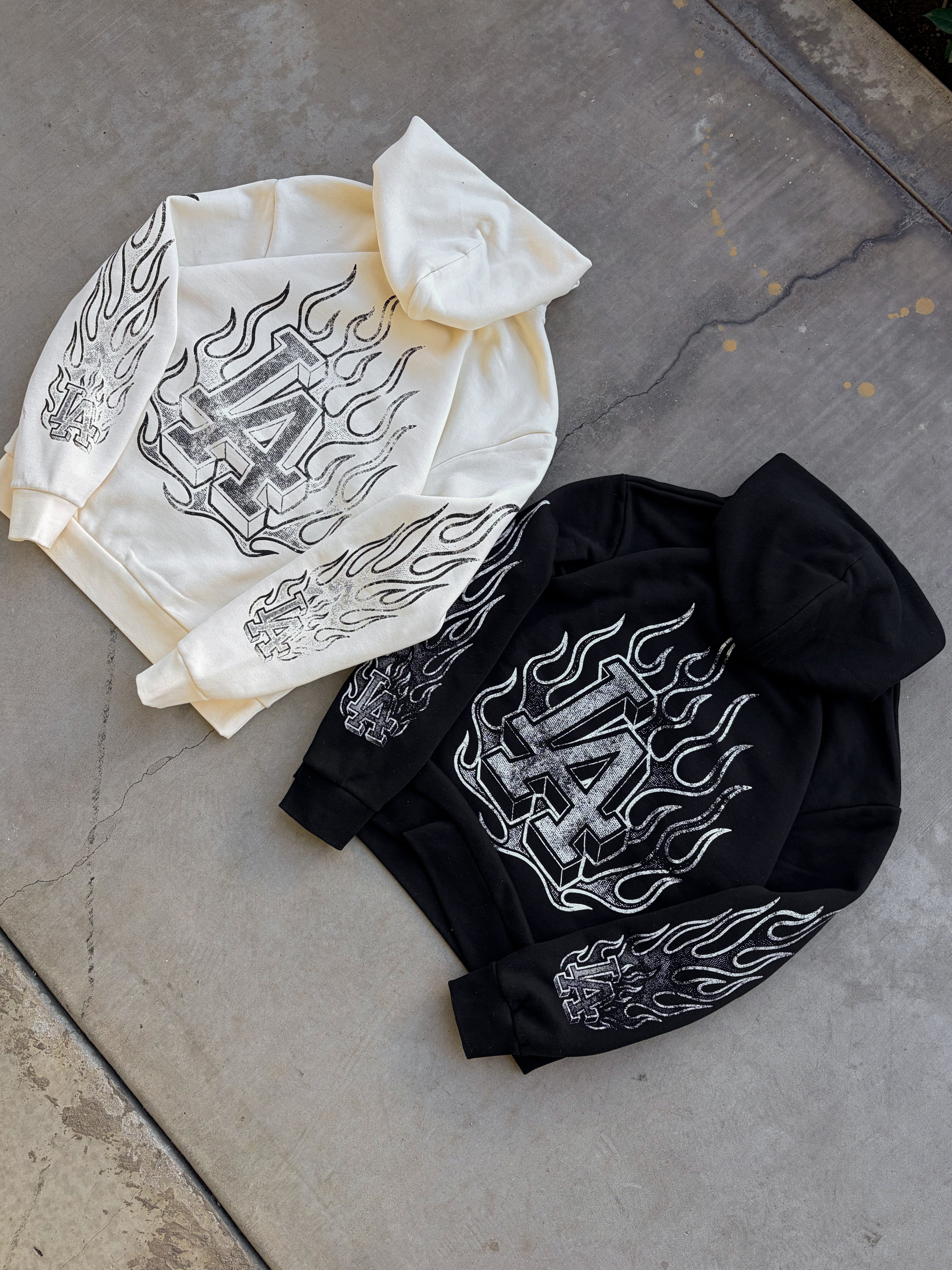 Cream - Eternal Flame Hoodie – ABLISS