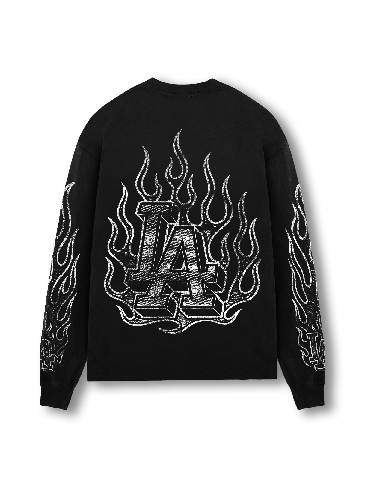 Black - Eternal Flame Long Sleeve