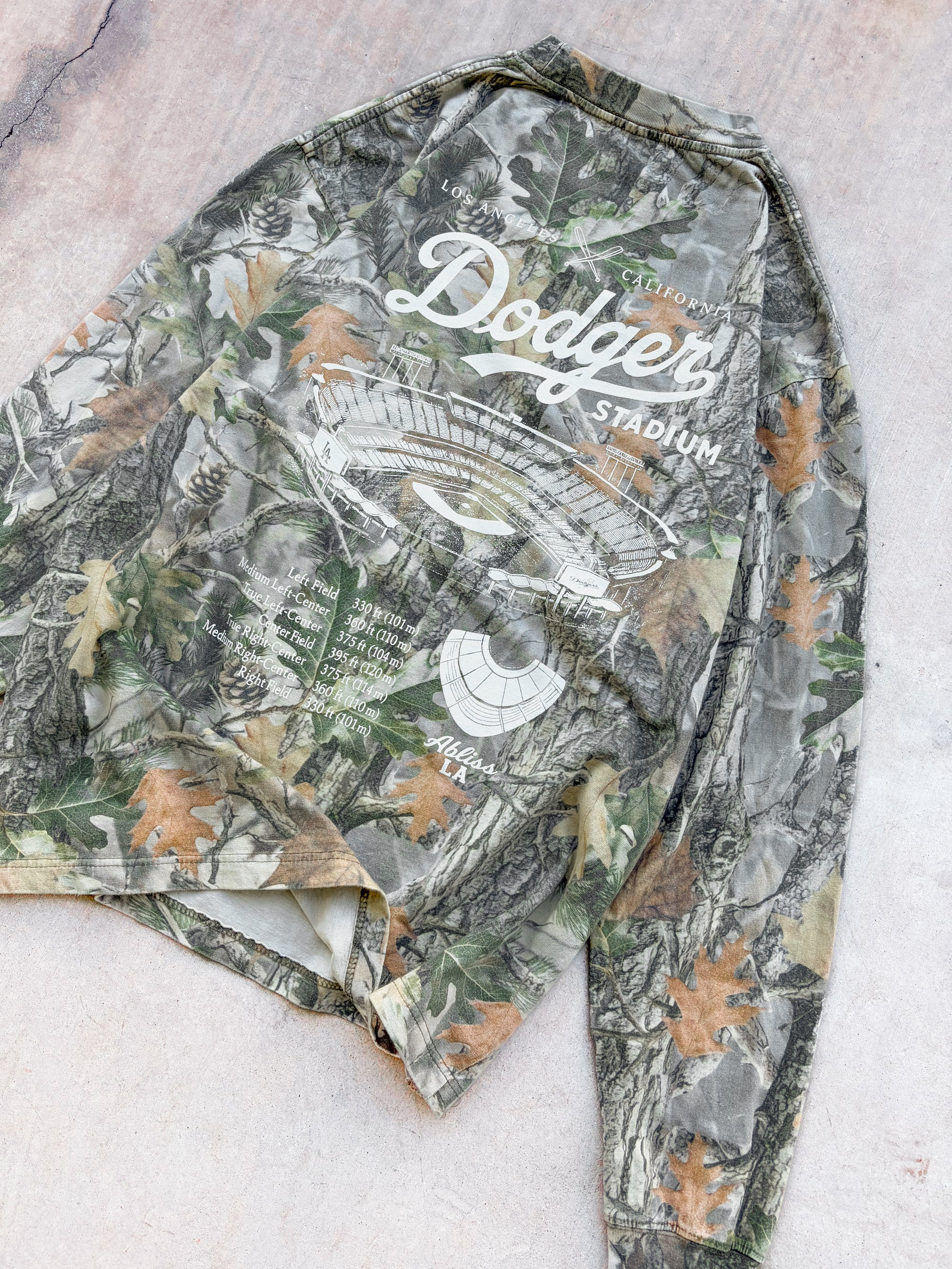 Vintage Camo - Blue Heaven Long Sleeve