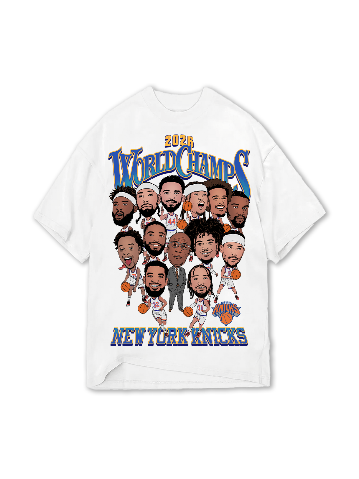 Off White - Knicks Champs Tee – ABLISS