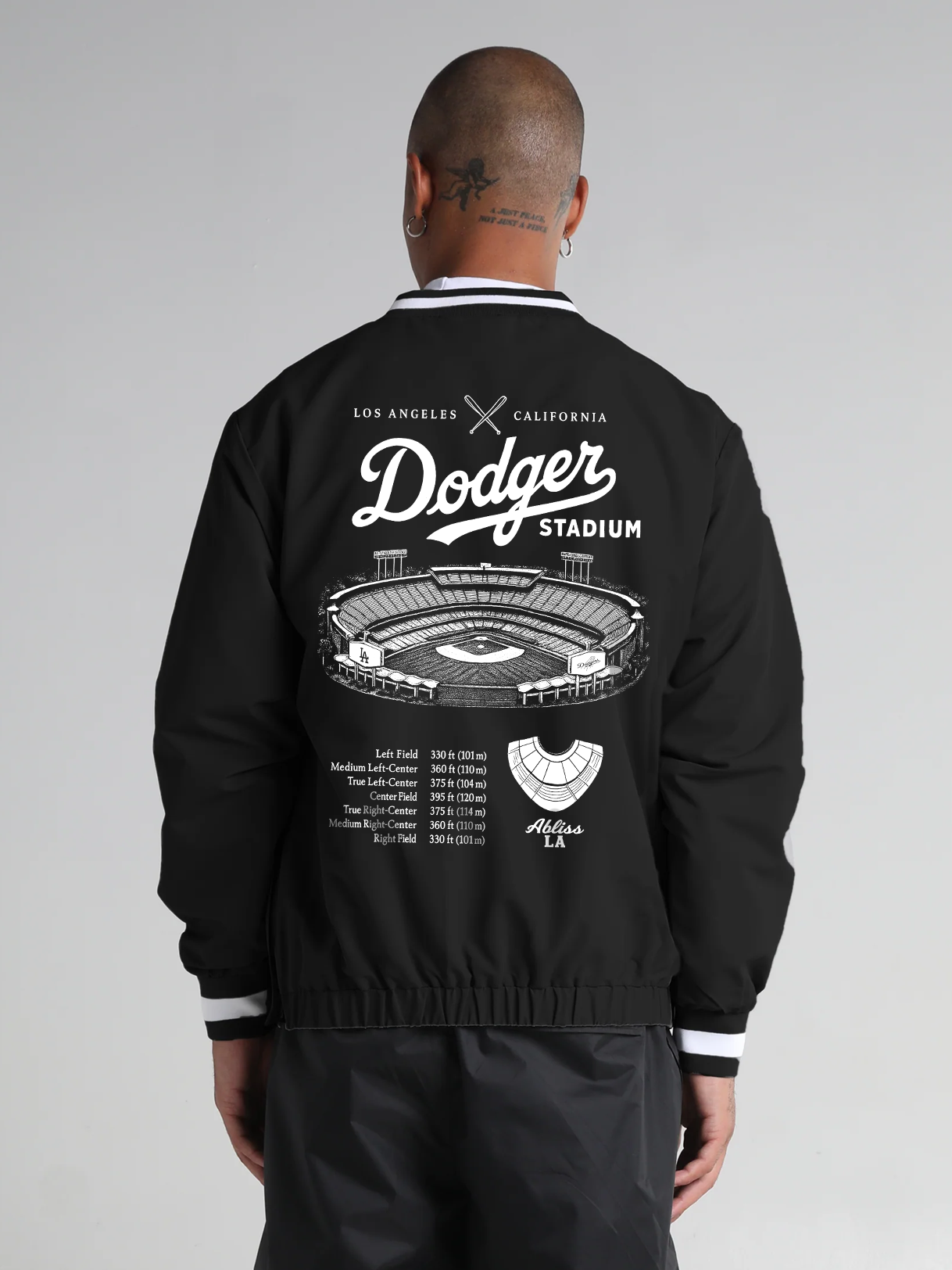 Black - Blue Heaven Windbreaker