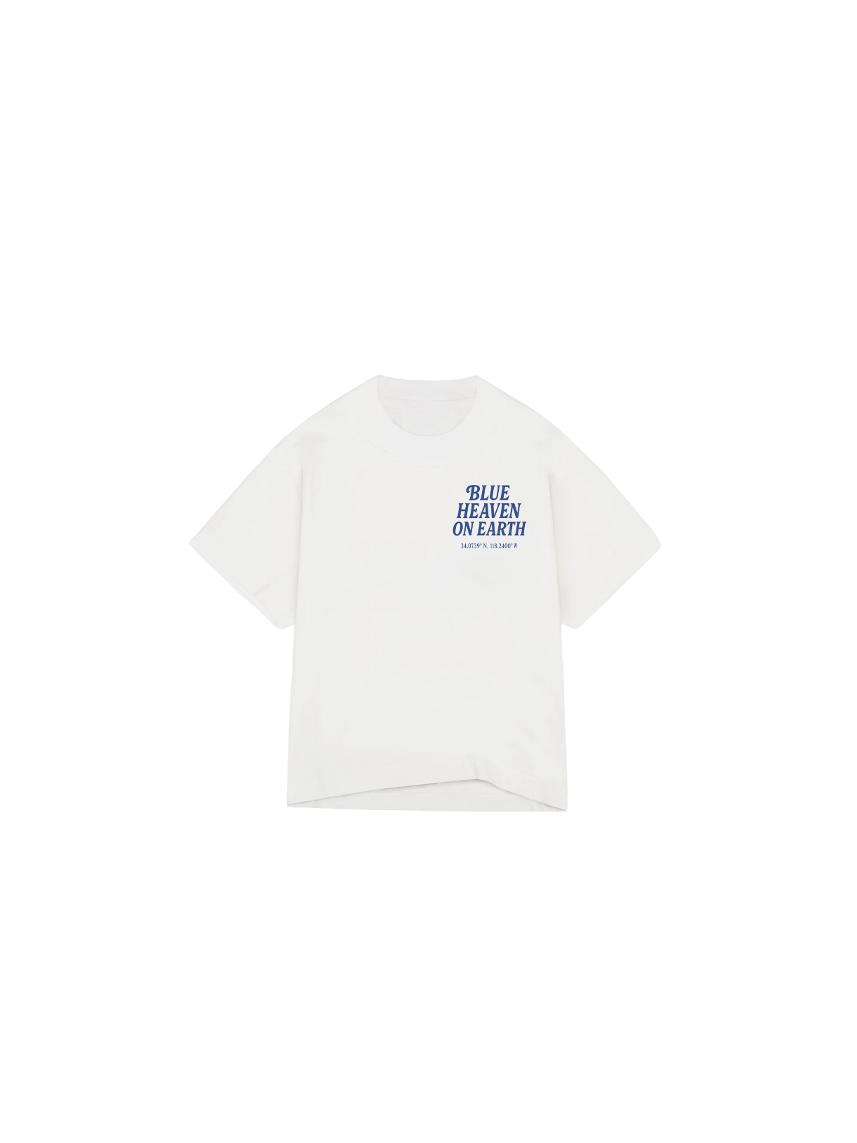 White - Kids Blue Heaven Tee – ABLISS