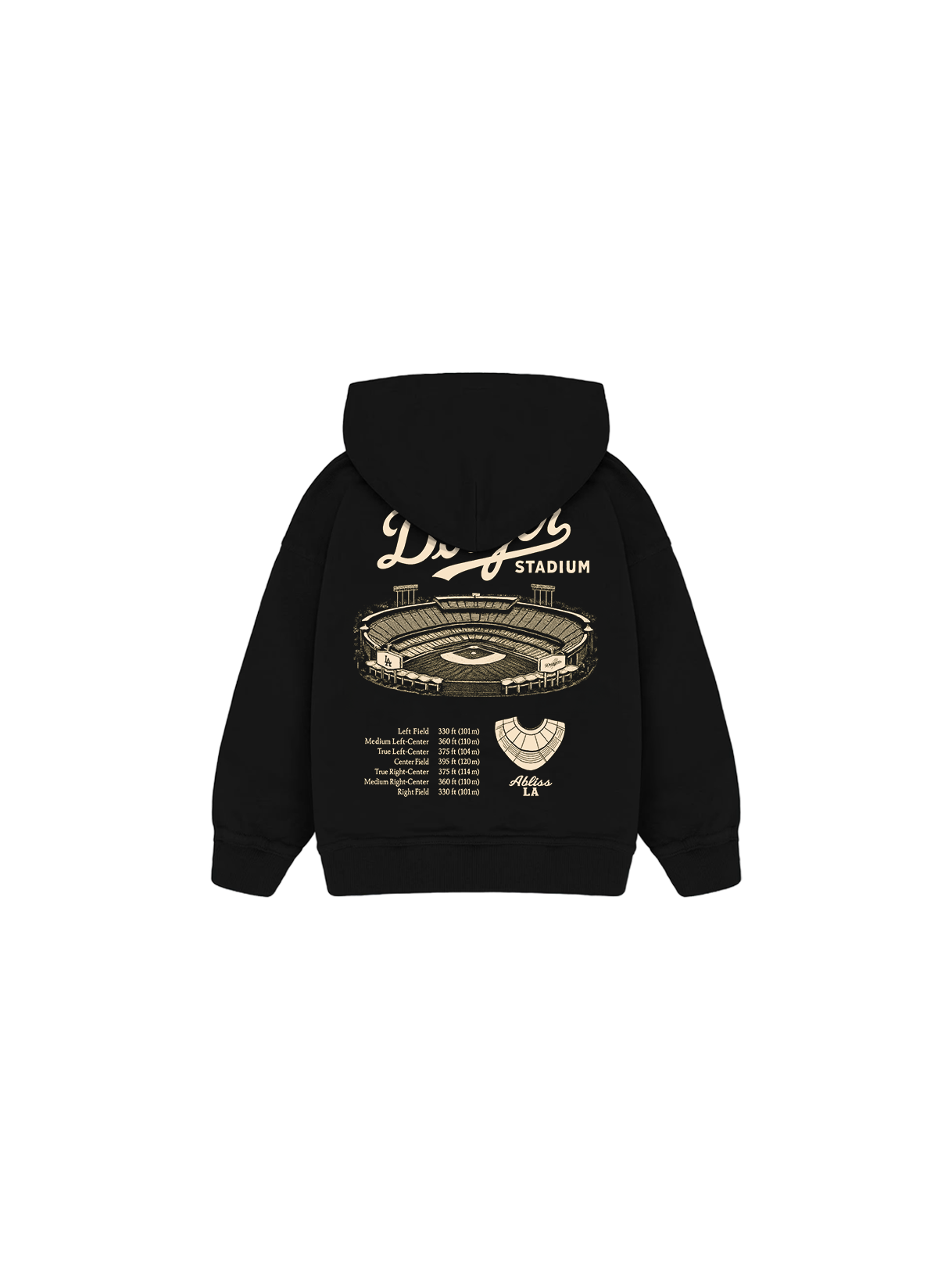 Black - Kids Blue Heaven Hoodie – ABLISS