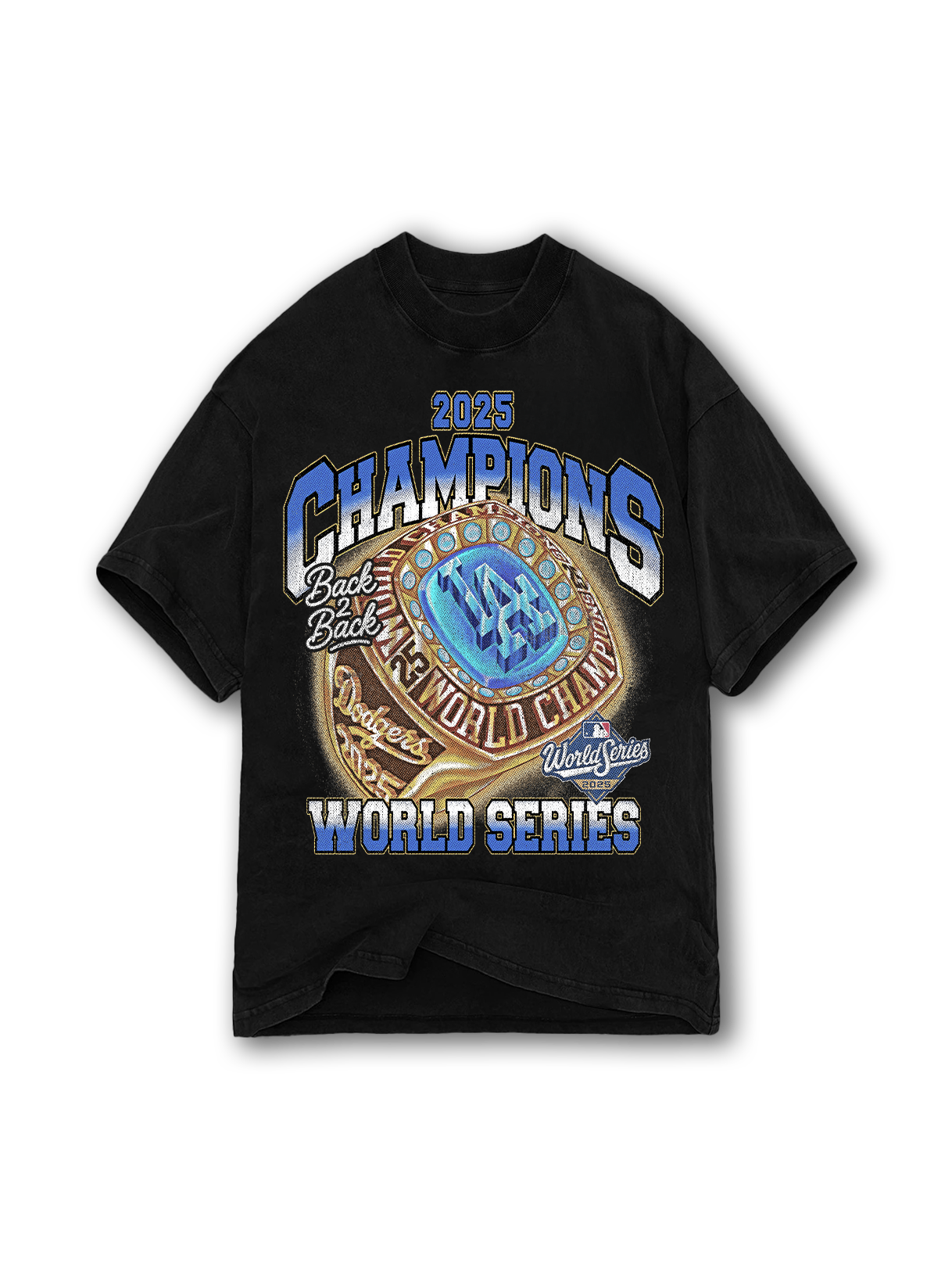 Black - Back 2 Back Tee – ABLISS