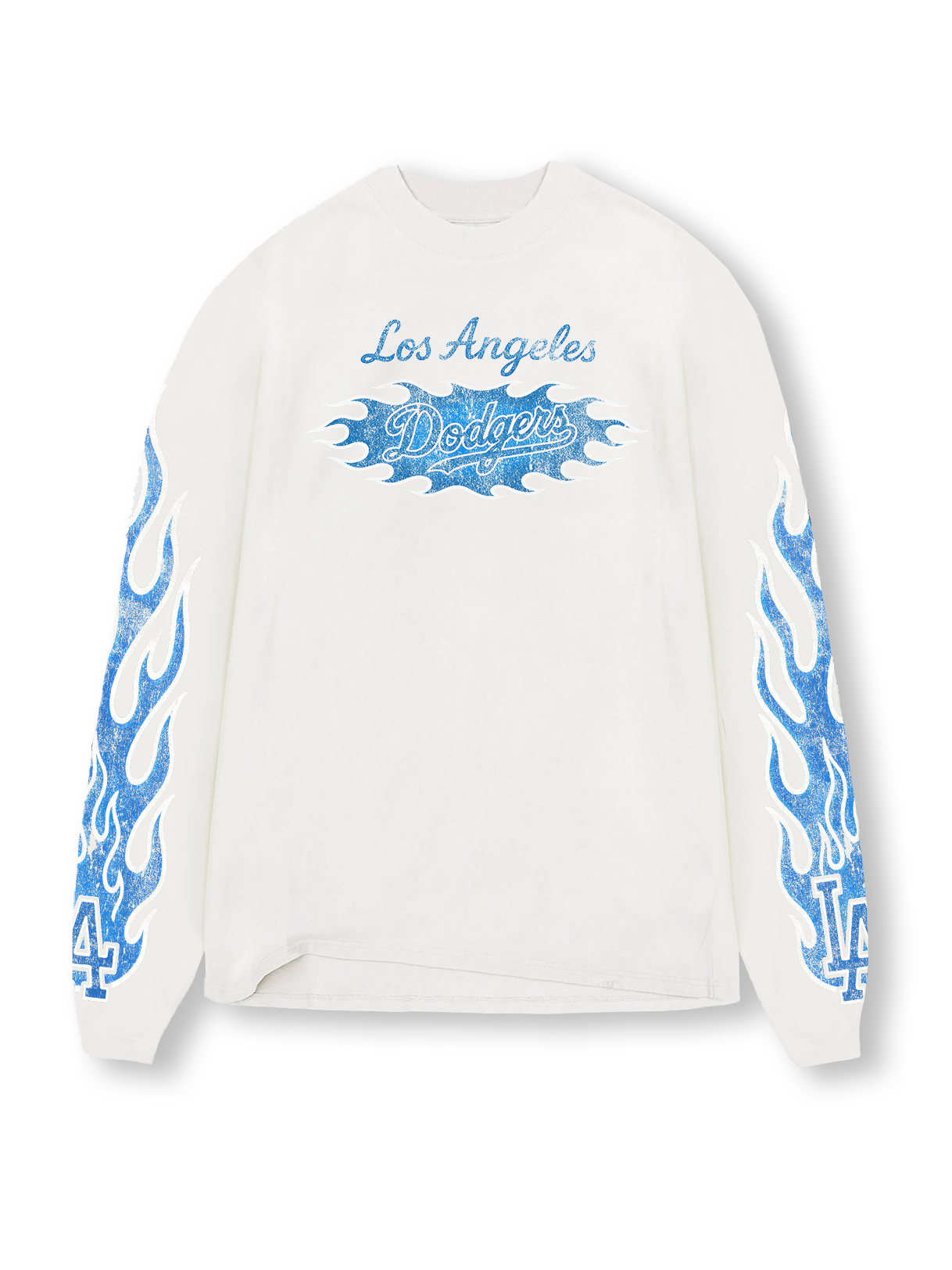 Off White - Blue Flame Long Sleeve – ABLISS