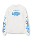 Off White - Blue Flame Long Sleeve