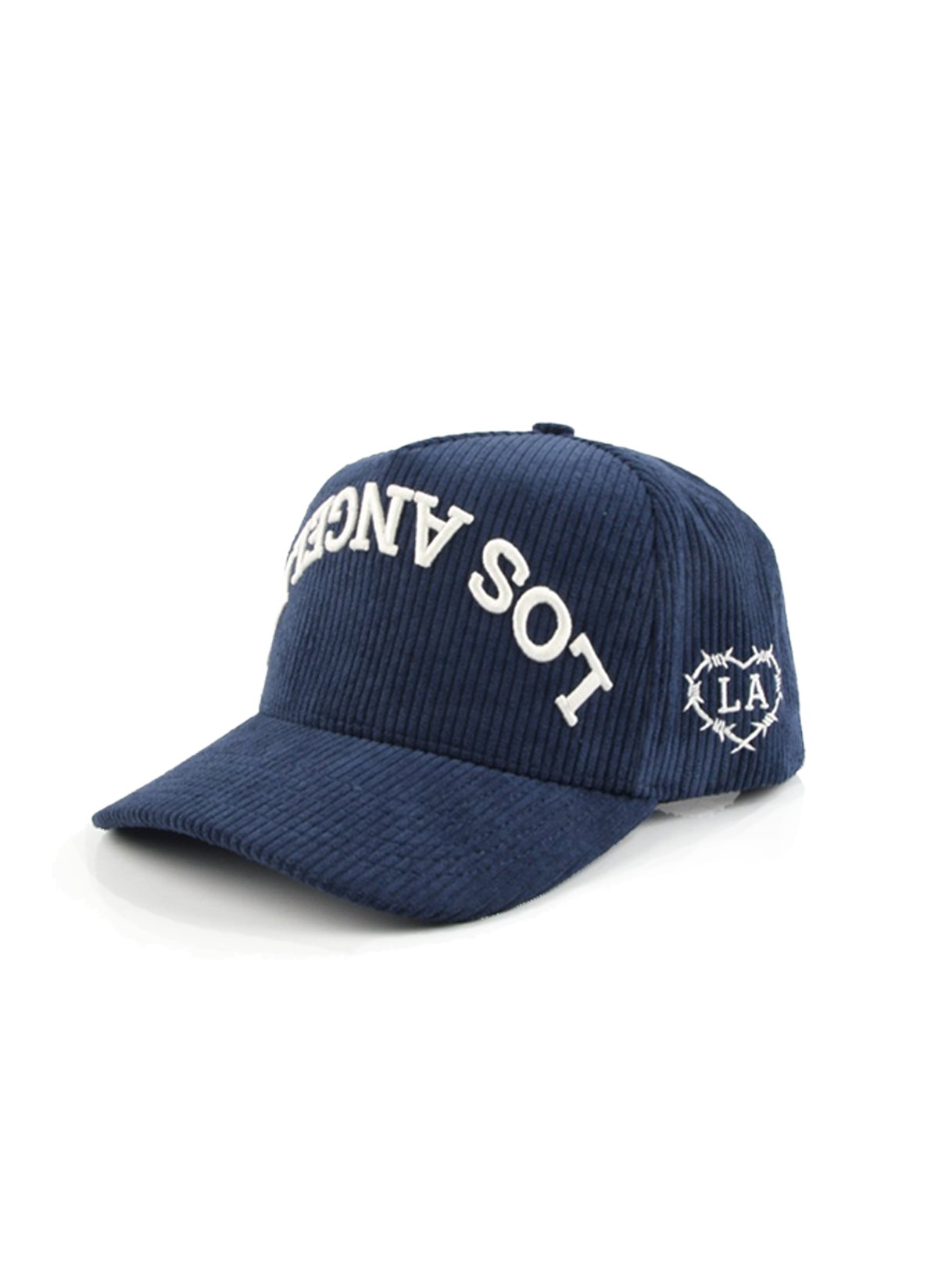 Navy Corduroy Snapback - Los Angeles – ABLISS