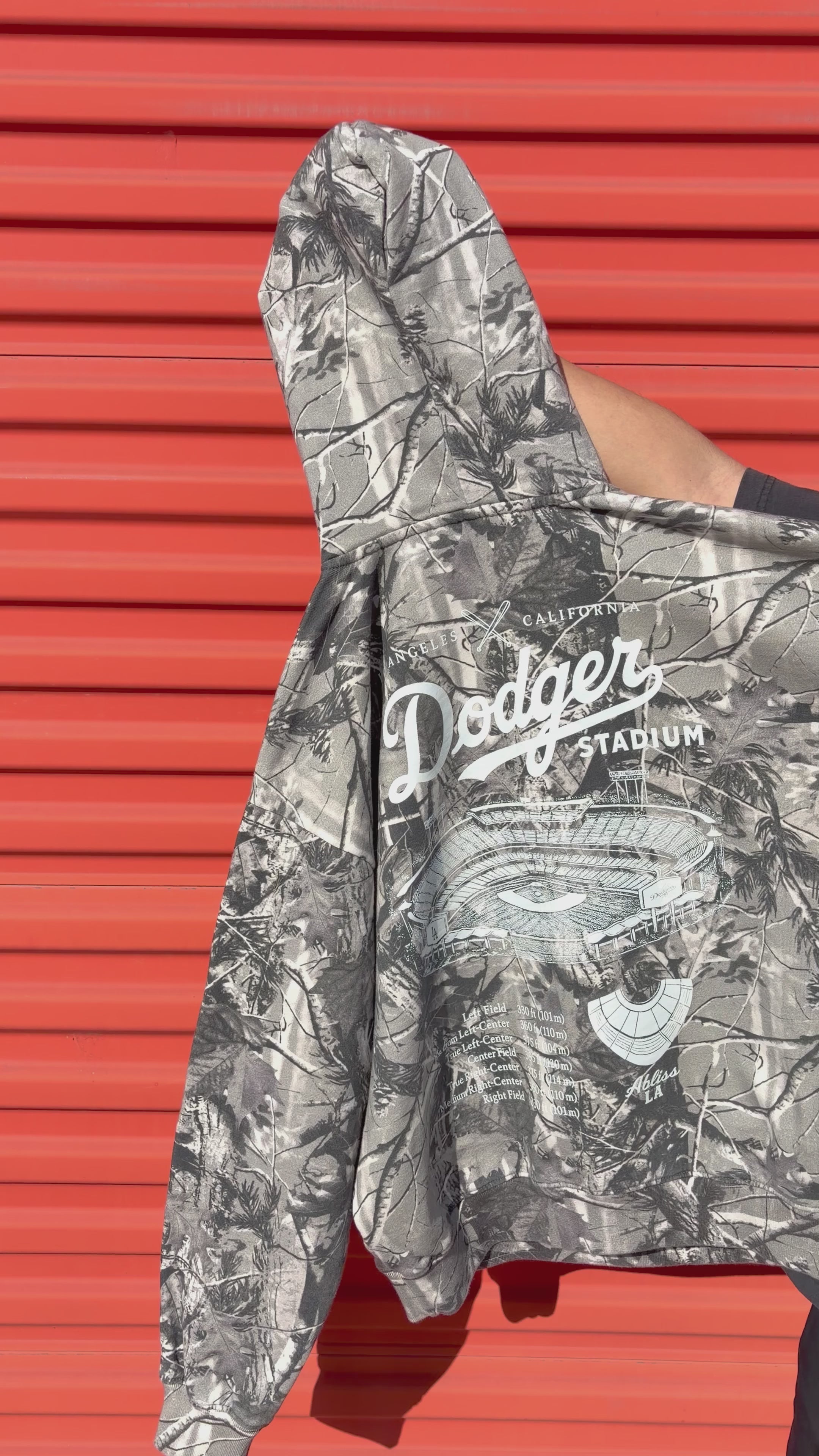 Grey Camo - Premium Blue Heaven Hoodie – ABLISS