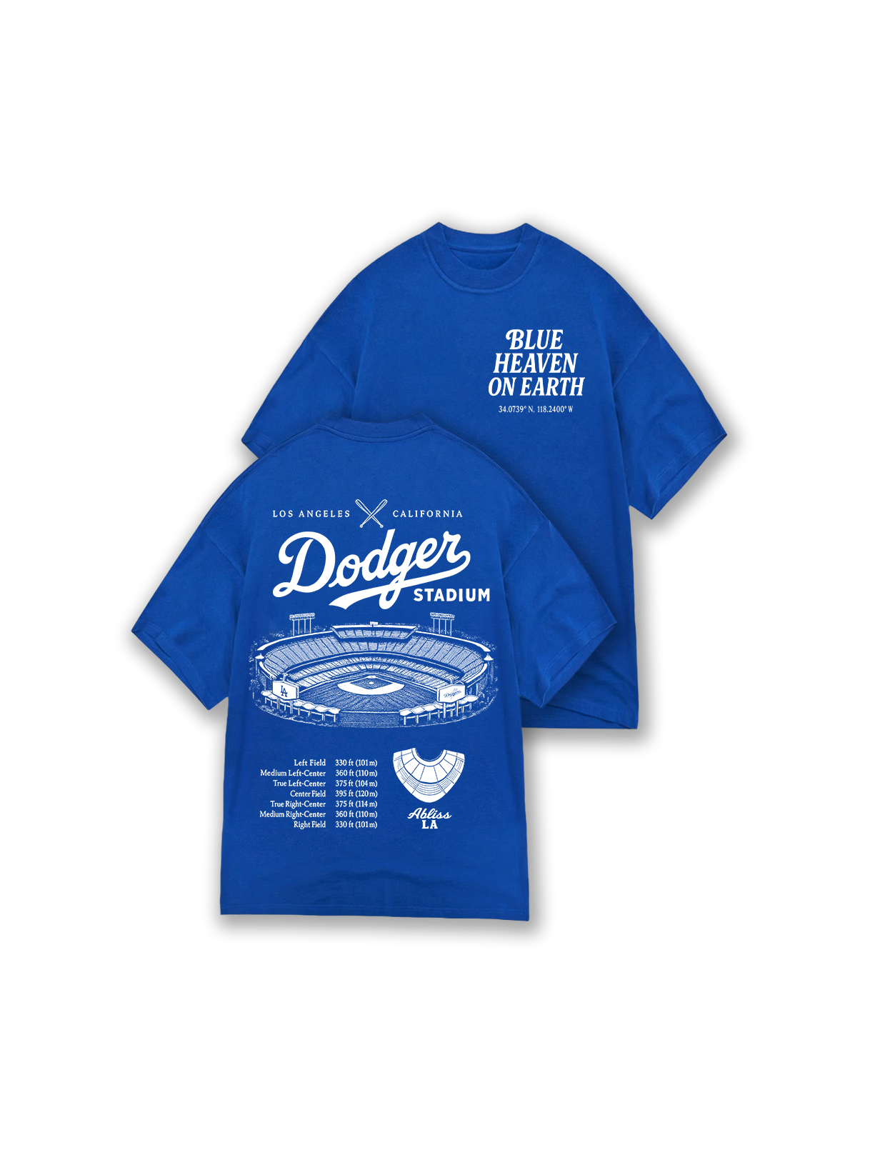 Blue - Blue Heaven Tee – ABLISS