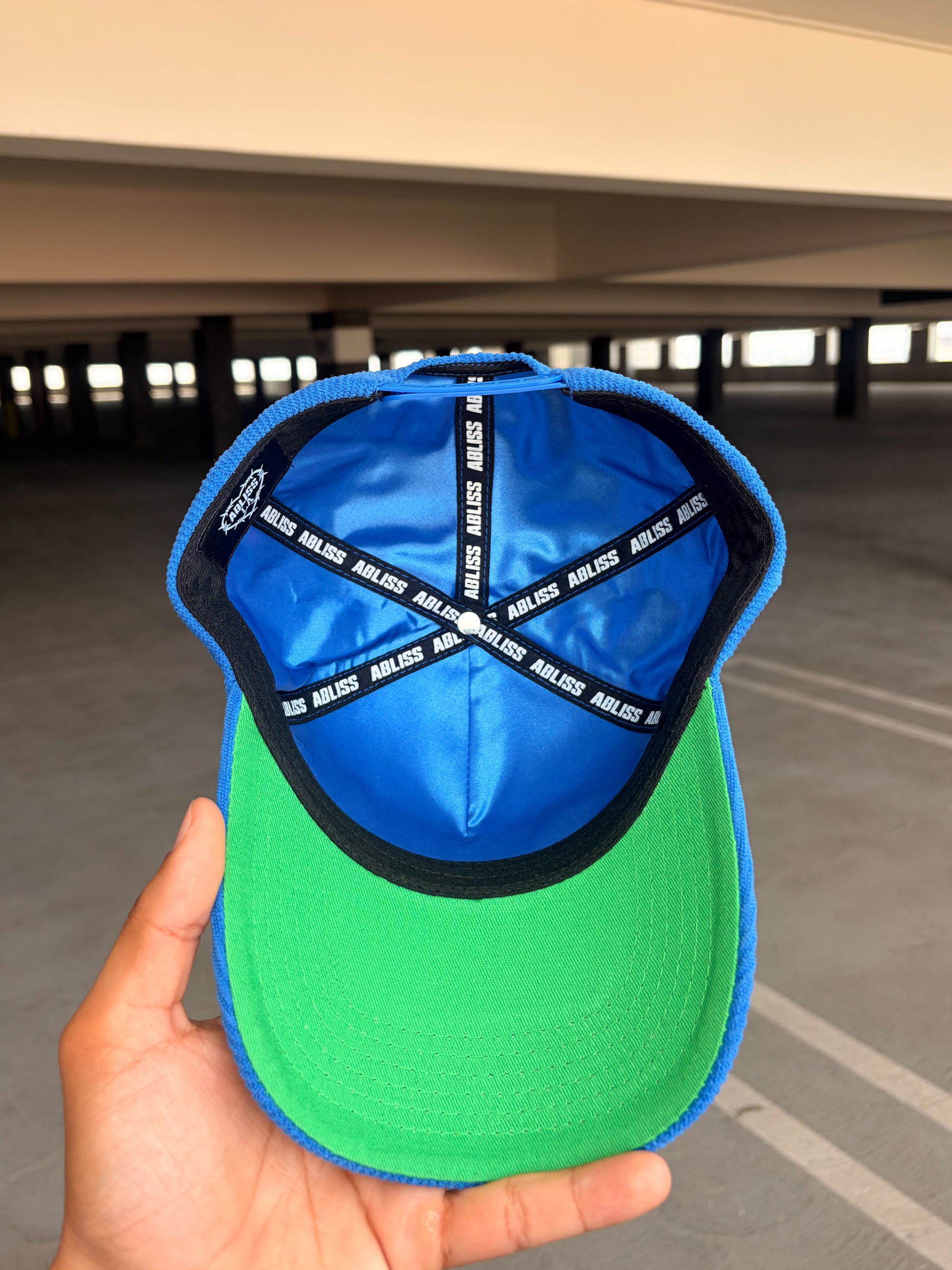 Blue Corduroy Snapback - Los Angeles