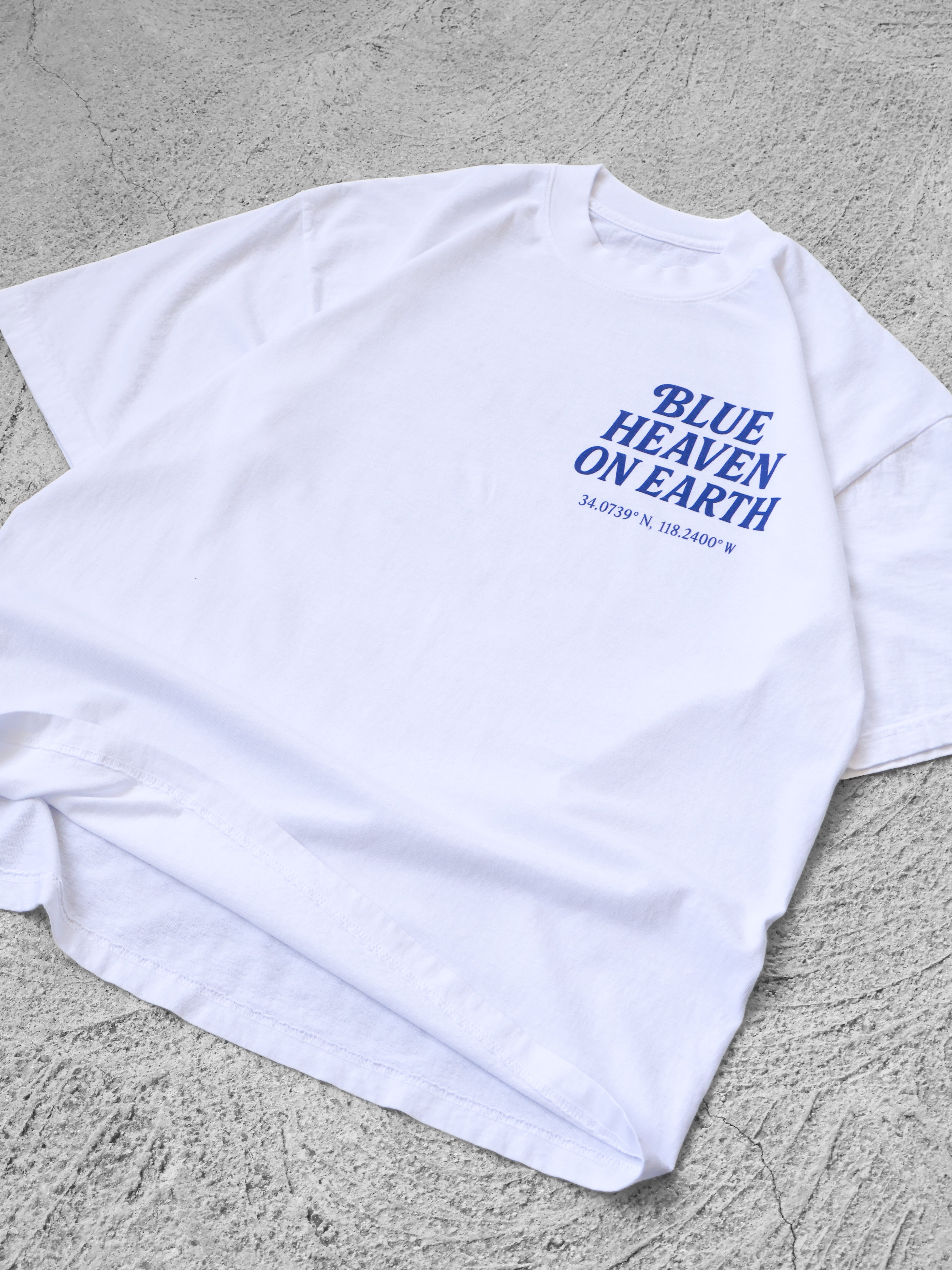Off White - Blue Heaven Tee – ABLISS