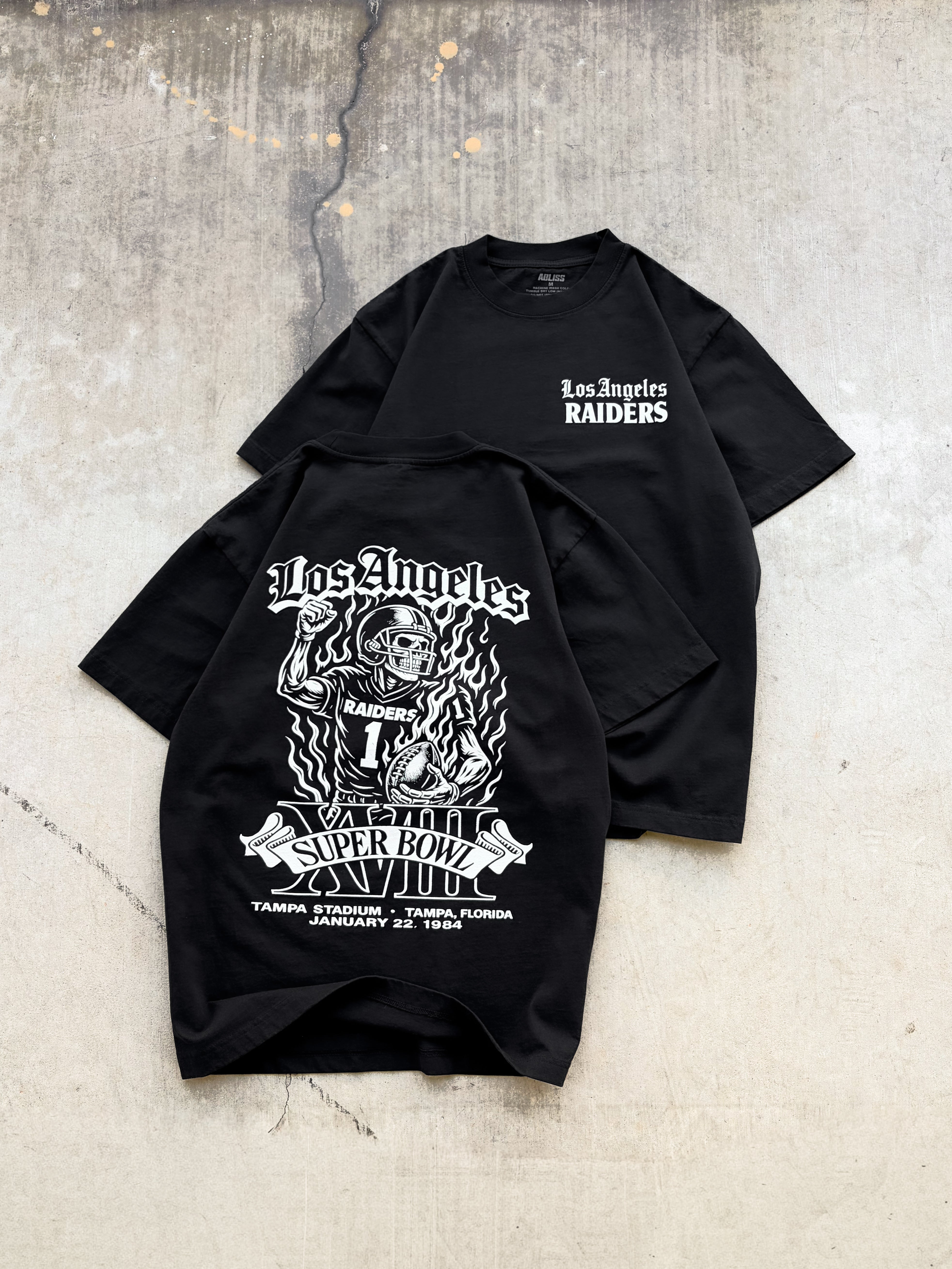 Black - 1984 LA Raiders Tee – ABLISS