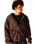 Chocolate - Thermal Lined Zip