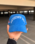 Blue Corduroy Snapback - Los Angeles