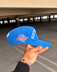 Blue Corduroy Snapback - Los Angeles