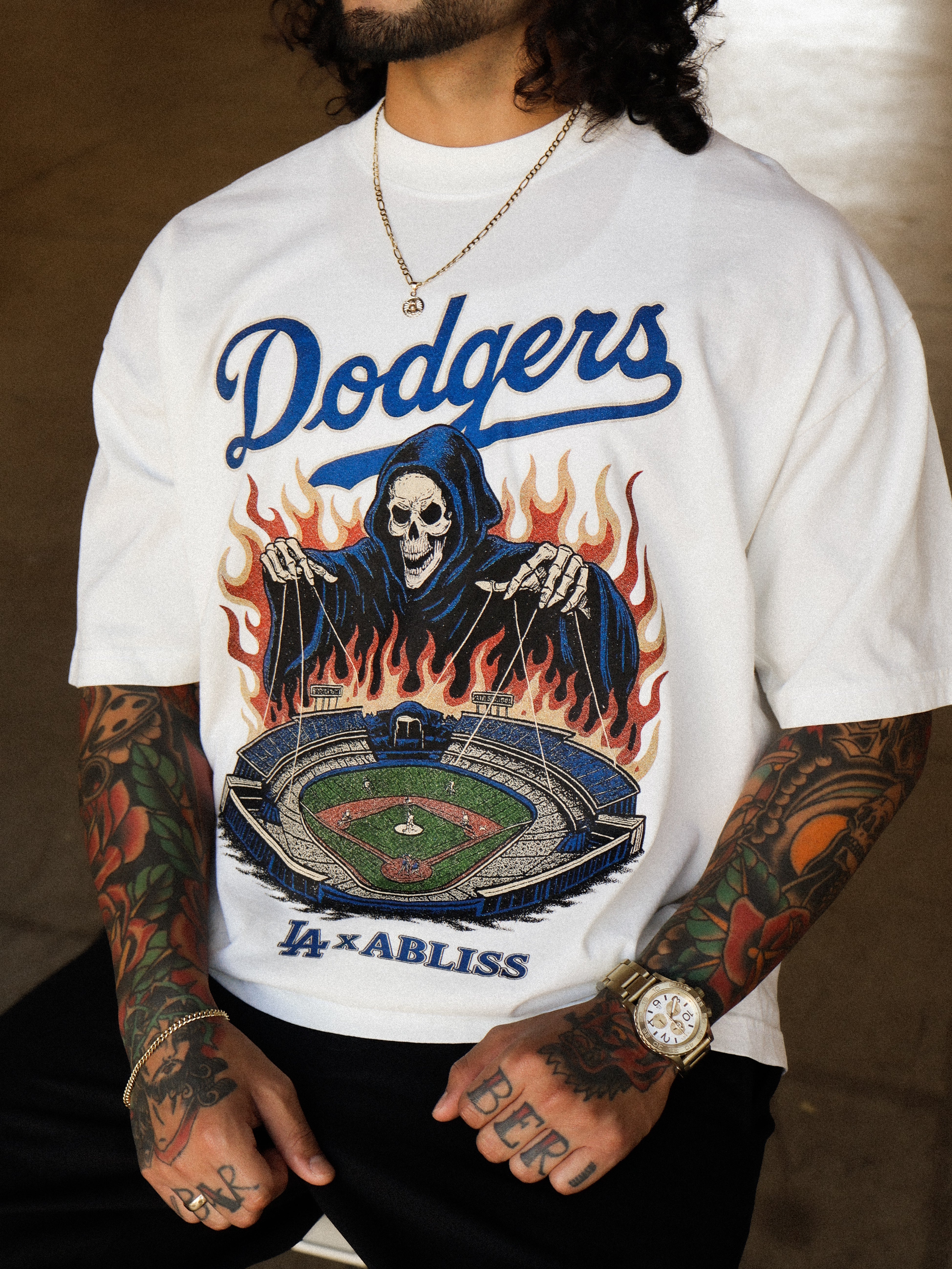Off White - Dodgers Reaper Tee – ABLISS