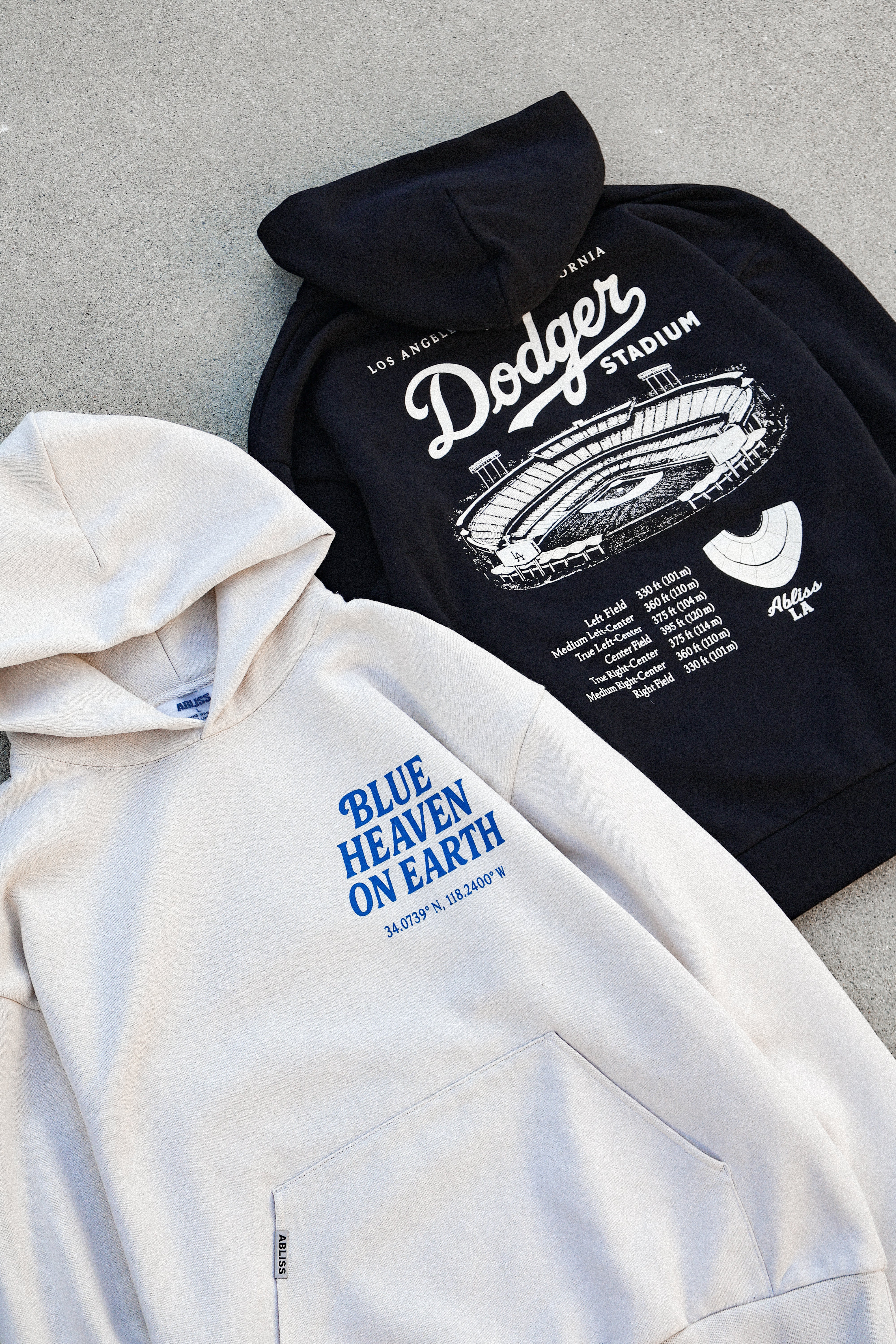 Black - Blue Heaven Hoodie – ABLISS