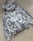 Grey Camo - Premium Blue Heaven Hoodie
