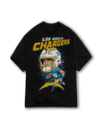 Black - Chargers Tee