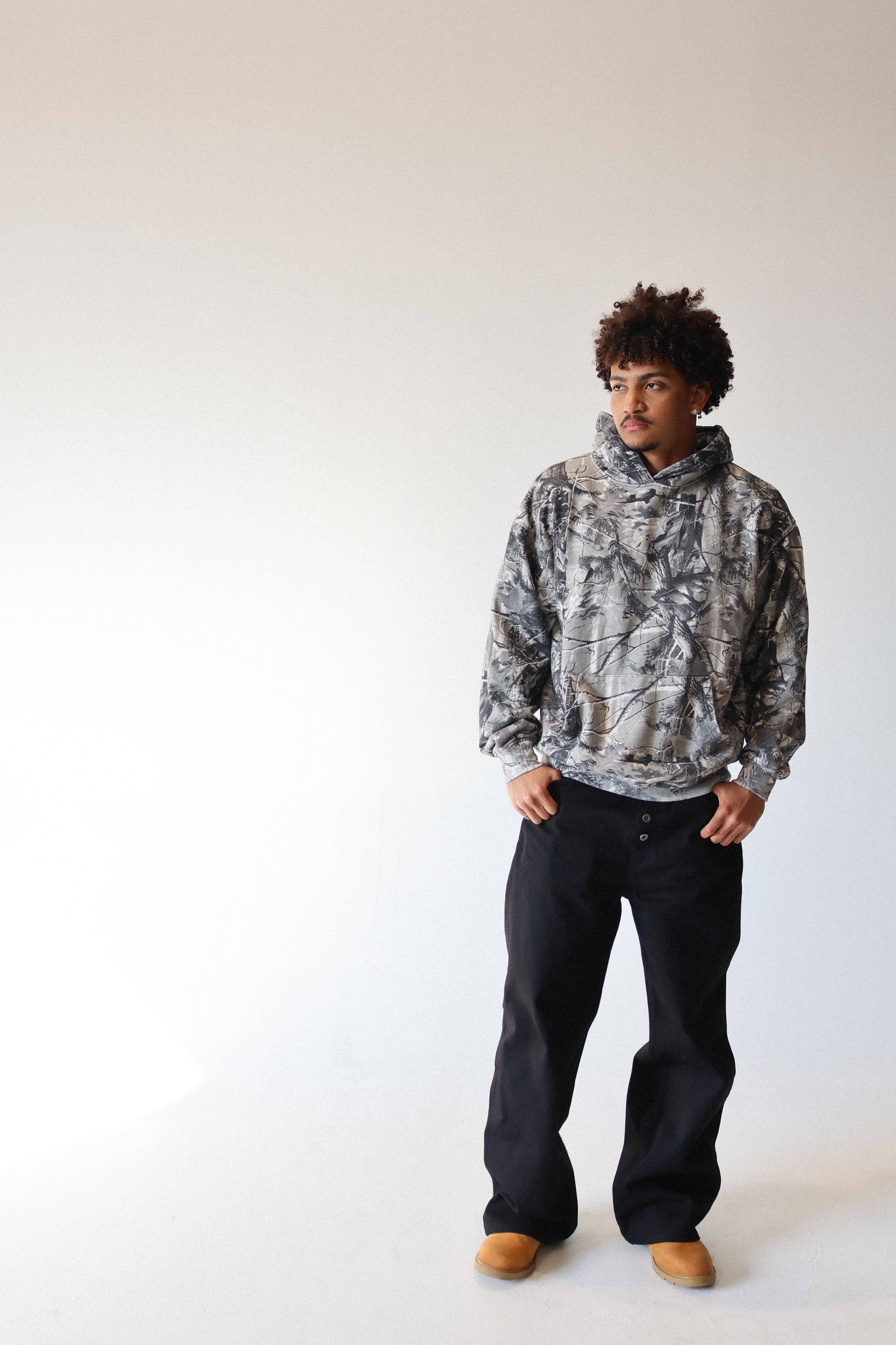 Grey Camo - Core Hoodie – ABLISS