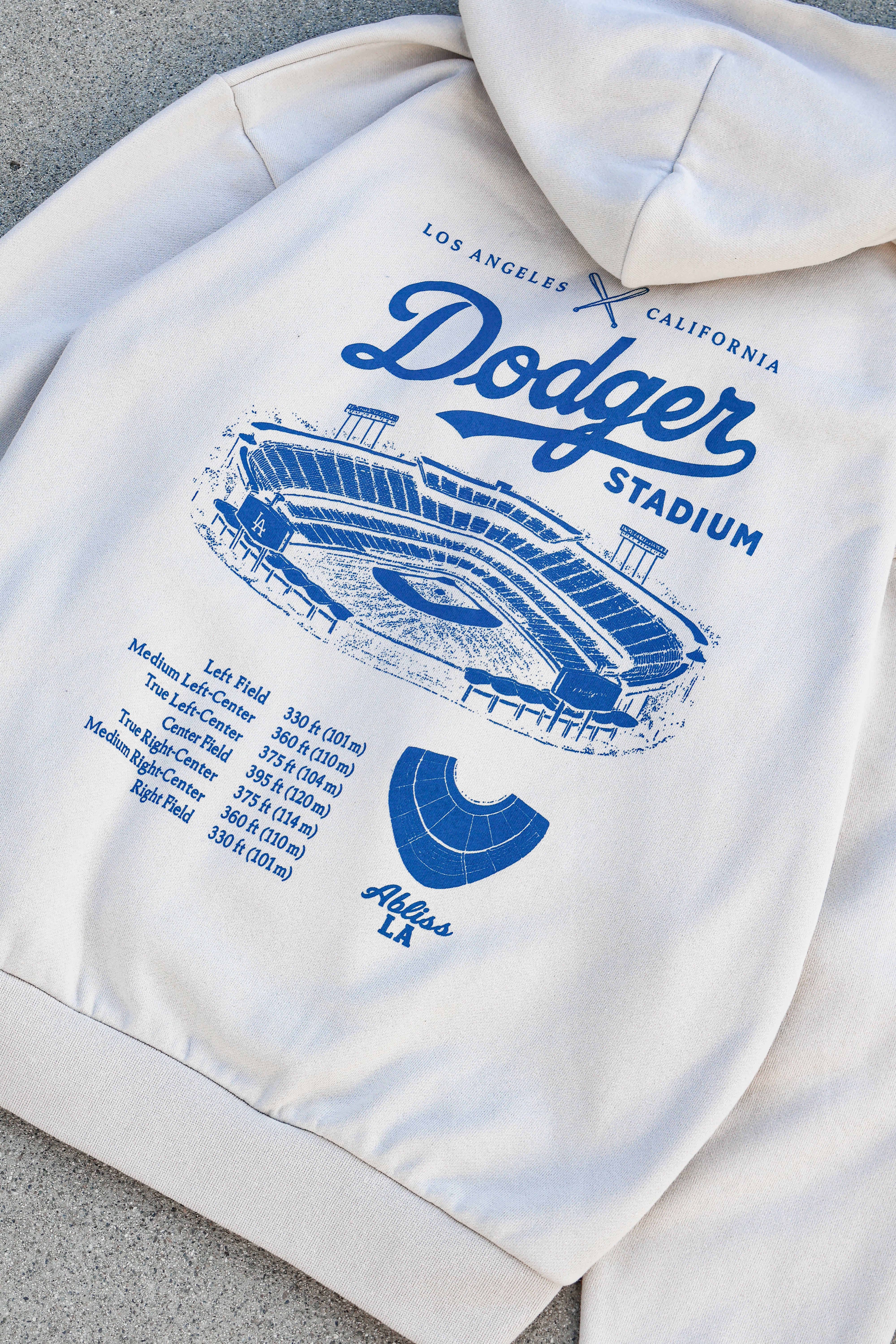 Cream - Blue Heaven Hoodie – ABLISS
