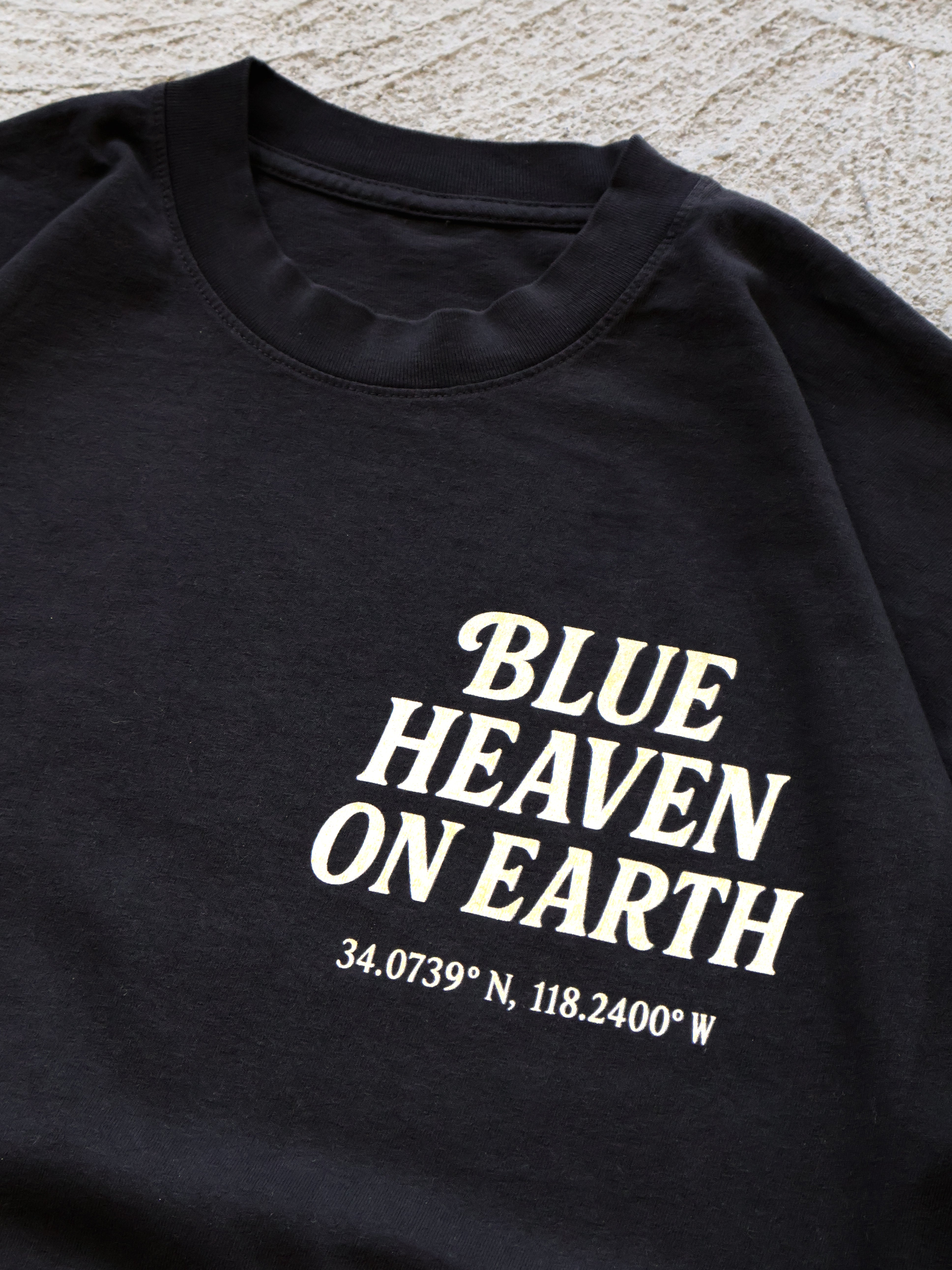 Black - Blue Heaven Tee – ABLISS