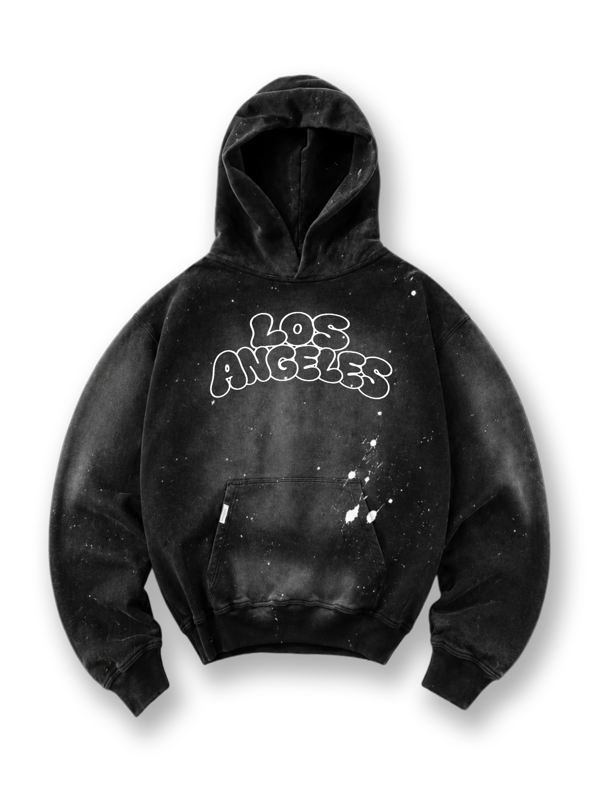 Vintage Black - Los Angeles Hoodie